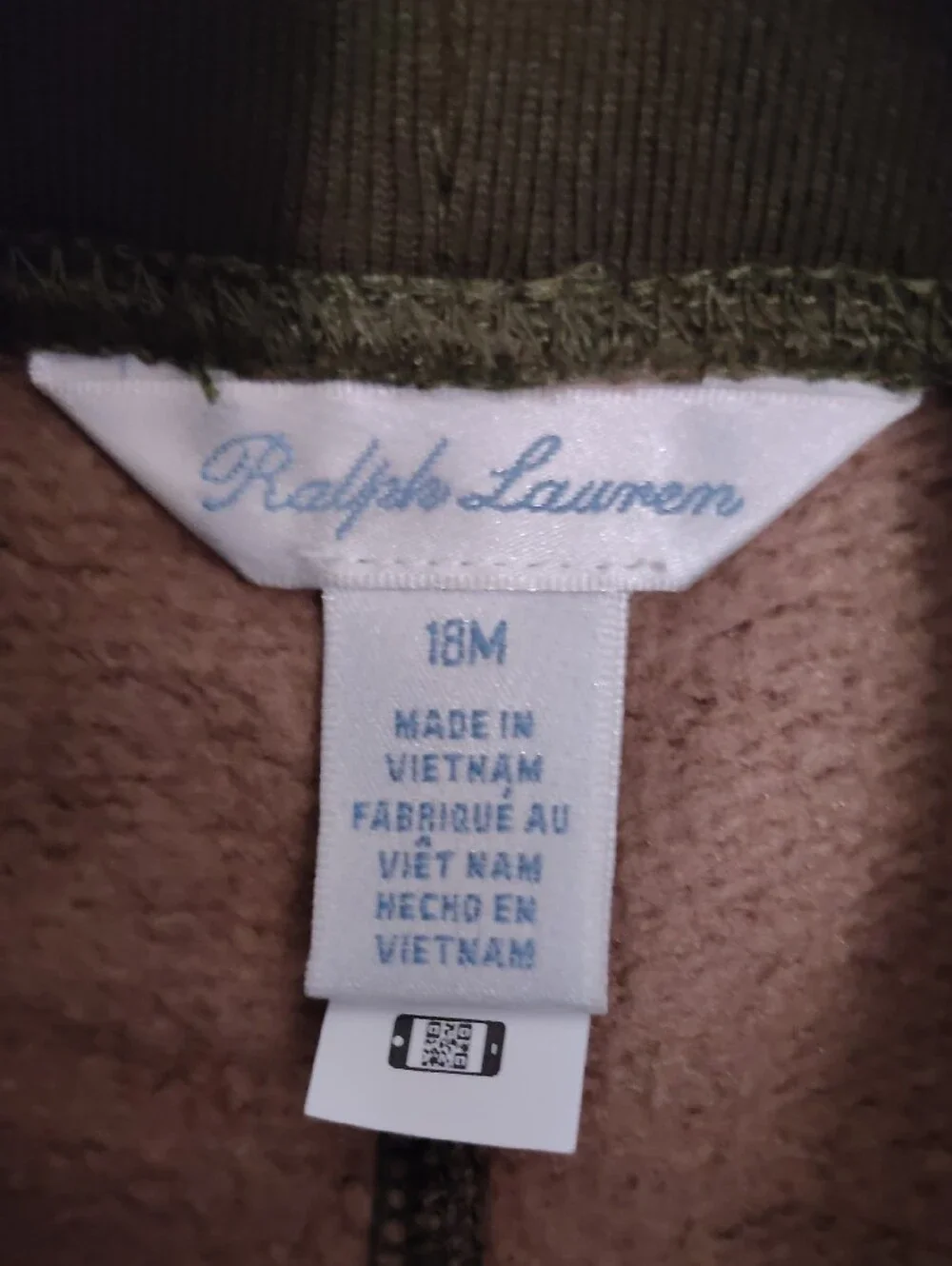Ralph Lauren Kids Camo Sweatpants in Olive and Brown